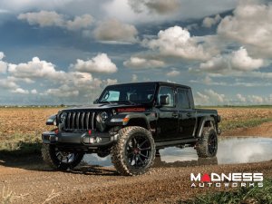 Jeep Gladiator Custom Wheels - HF-3 by Vossen - Gloss Black Jeep Gladiator Custom Wheels - HF-3 by Vossen - Gloss Black